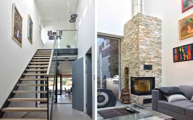 foto interiér - krb, vstupní chodba