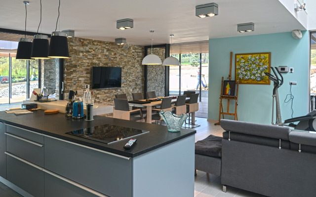 foto interiér - společenská místnost