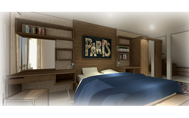 vizualizace - ložnice