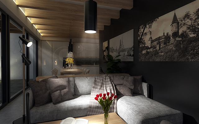 vizualizace - interiér