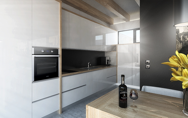 vizualizace - interiér