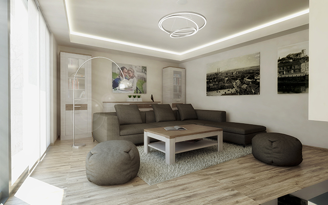 vizualizace - interiér