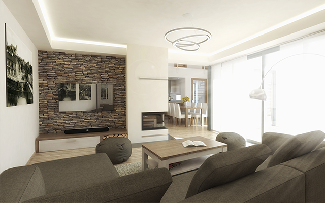 vizualizace - interiér