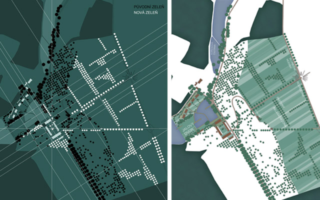 situace - urbanistický návrh