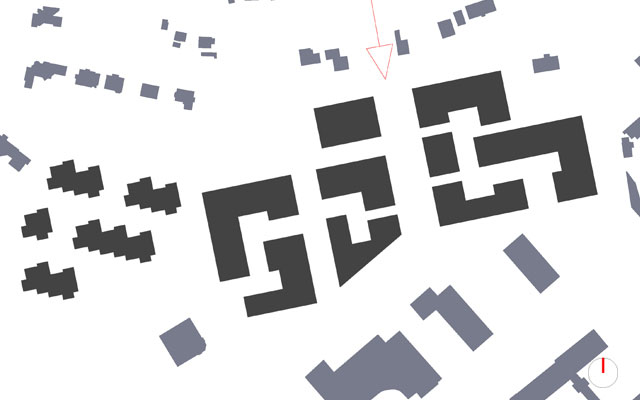 situace - urbanistický návrh