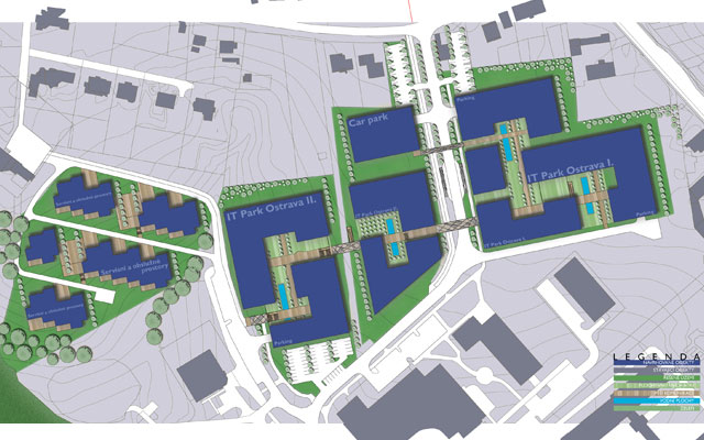 situace - urbanistický návrh