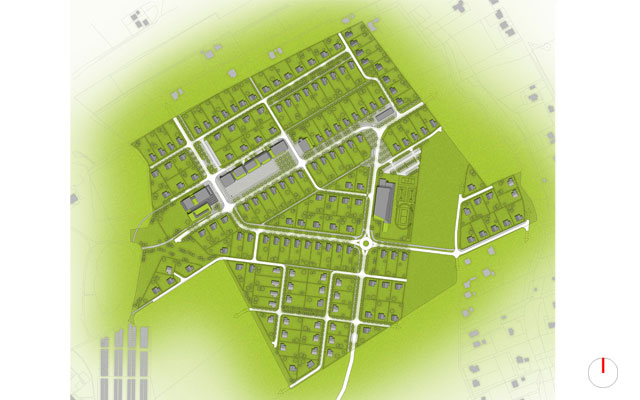 situace - urbanistický návrh