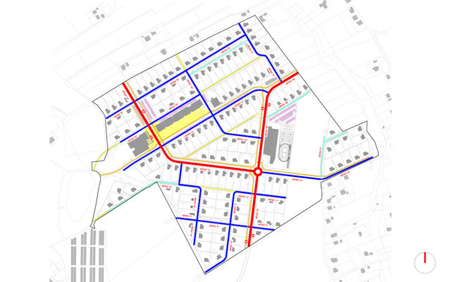 situace - dopravní řešení