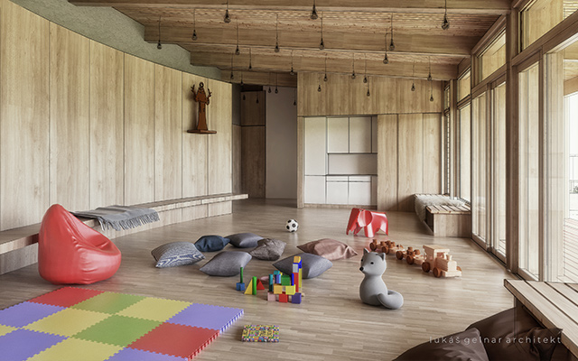 vizualizace - interiér